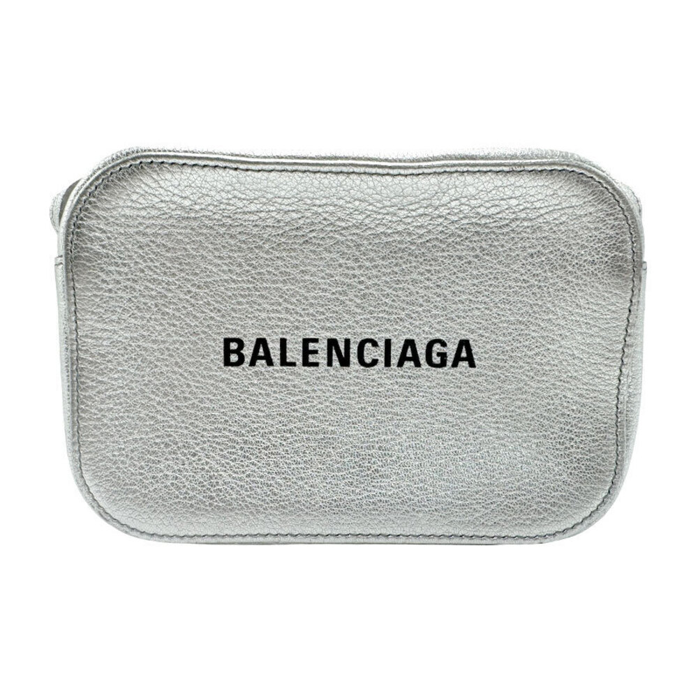 Balenciaga Everyday Camera Bag silver metallic